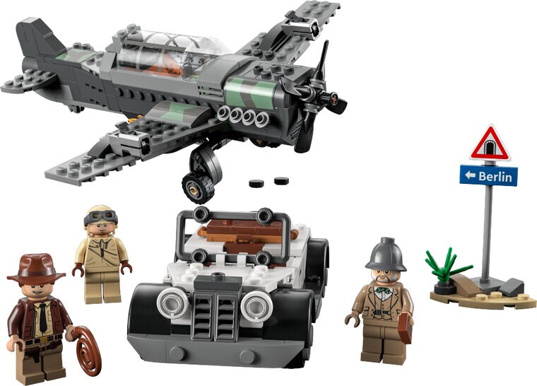Product Image for LEGO Indiana Jones - Jagerfly-oppdrag 8+