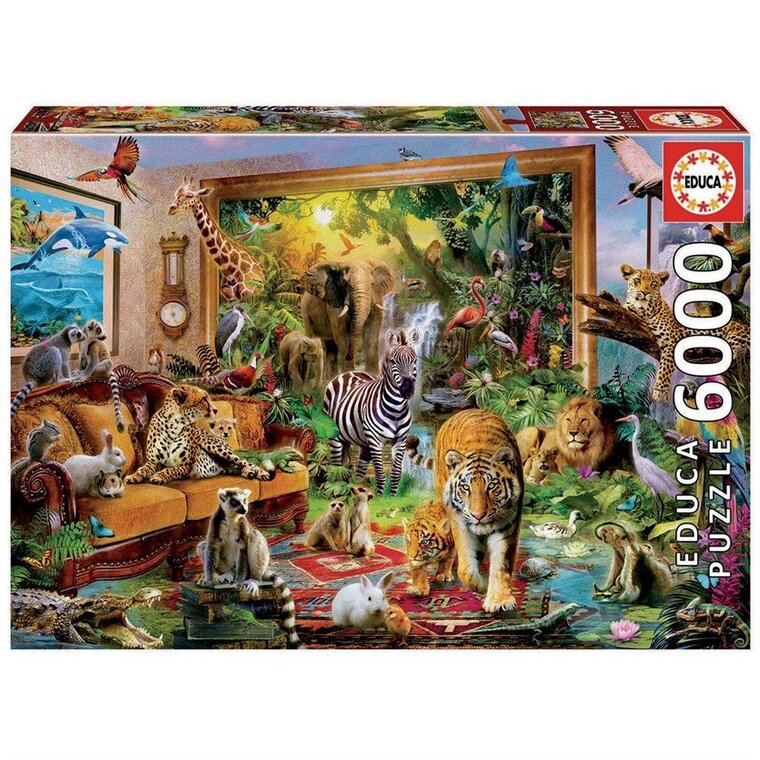 Product Image for Educa Puslespill, Entering the Room 6000 brikker