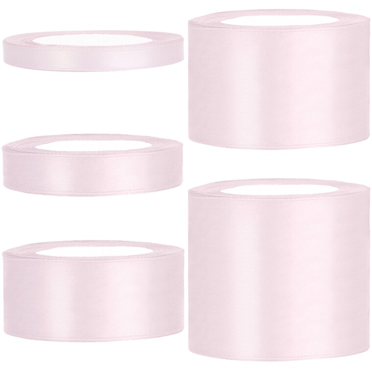 Product Image for Satengbånd, Lysrosa 25 meter