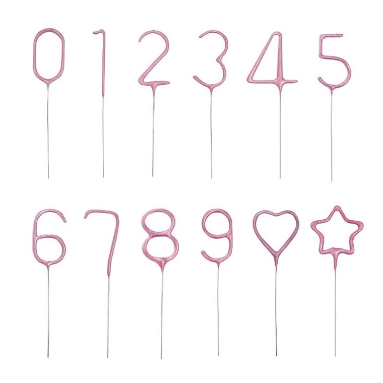 Product Image for Stjernekaster - Rosa tall og symboler