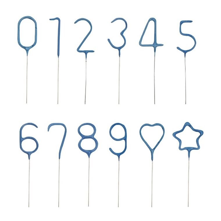 Product Image for Stjernekastere - Blå tall og symboler