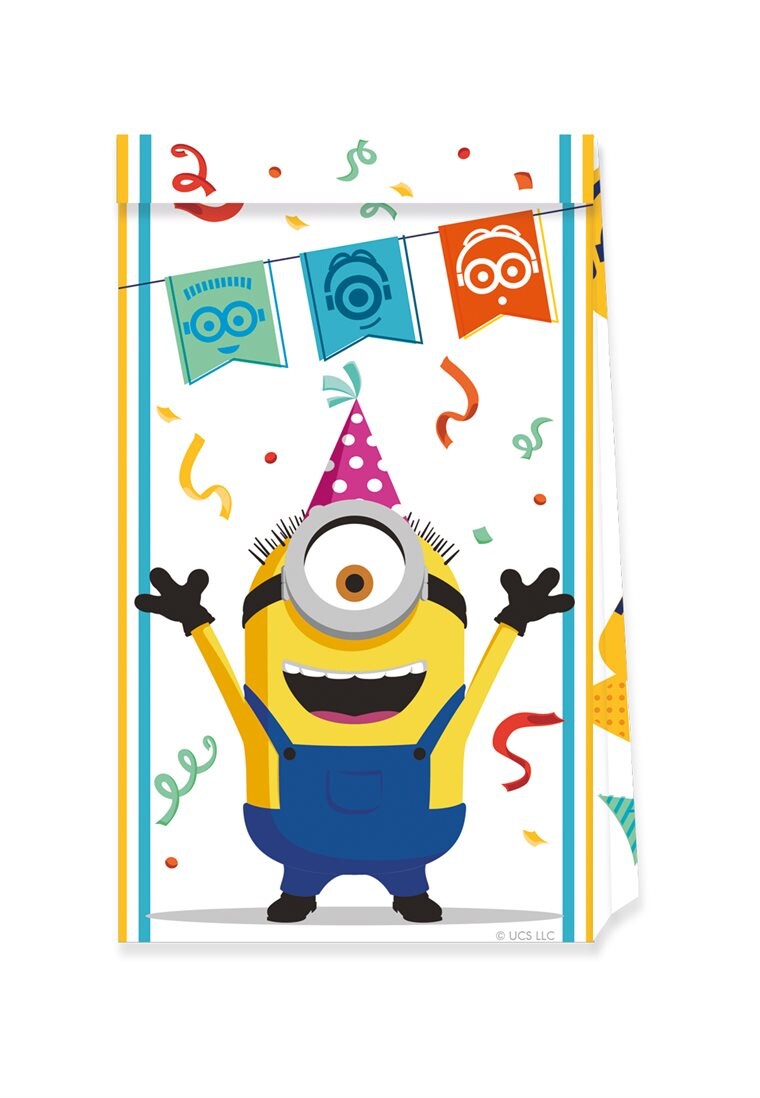 Product Image for Minions - Godteposer av papir 4 stk.