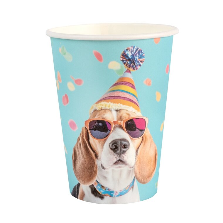 Product Image for Party Dog Pappkopper 6 stk.