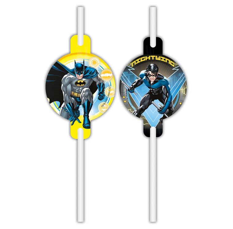 Product Image for Batman - Pappsugerør 4 stk.
