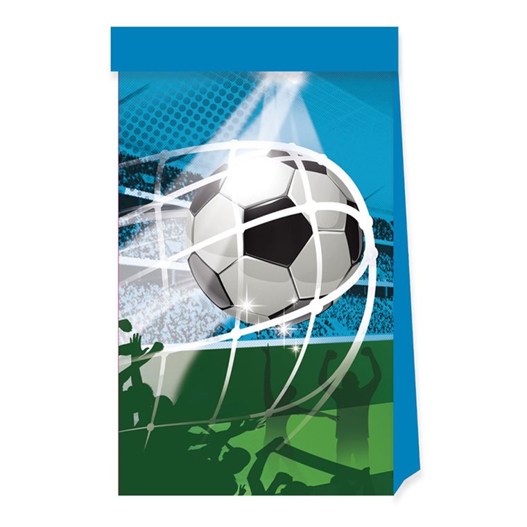 Product Image for Soccer Fans - Godteposer av papir 4 stk.
