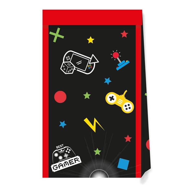 Product Image for Gamers Party - Godteposer av papir 4 stk.