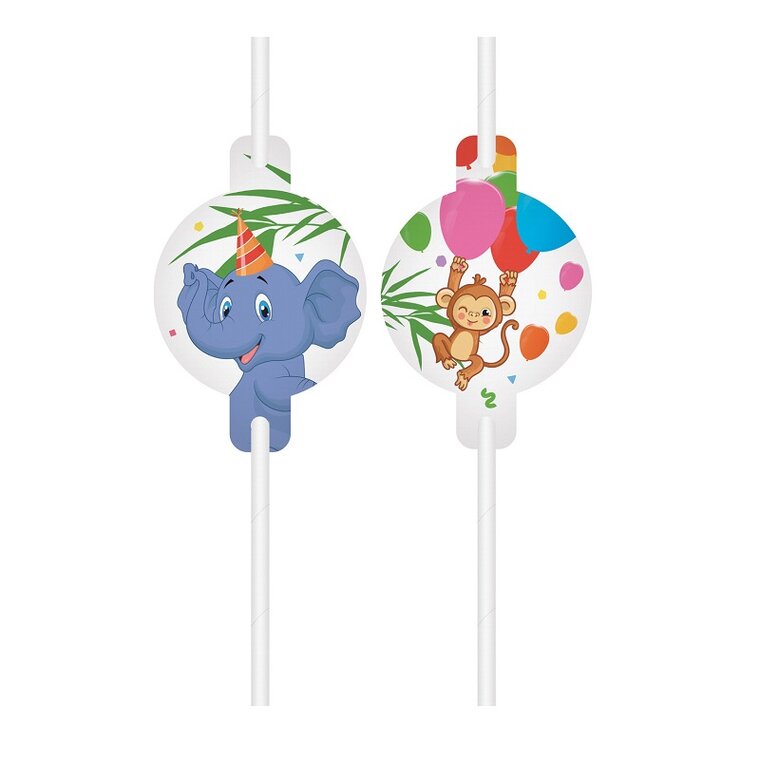 Product Image for Jungle Balloons - Sugerør 4 stk.
