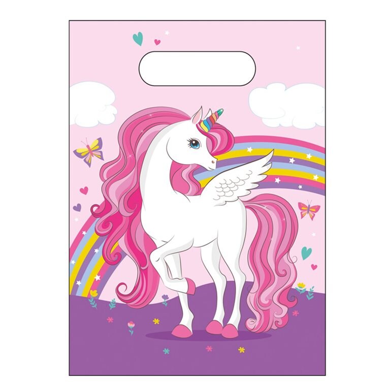 Product Image for Unicorn Rainbow - Godteposer 6 stk.