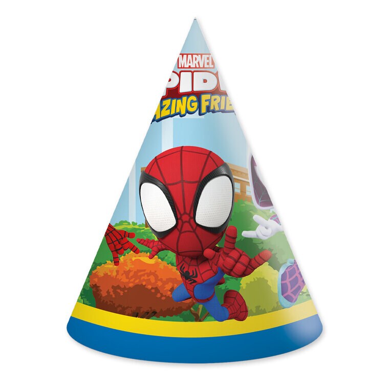 Product Image for Spidey And His Amazing Friends - Festhatter 6 stk.