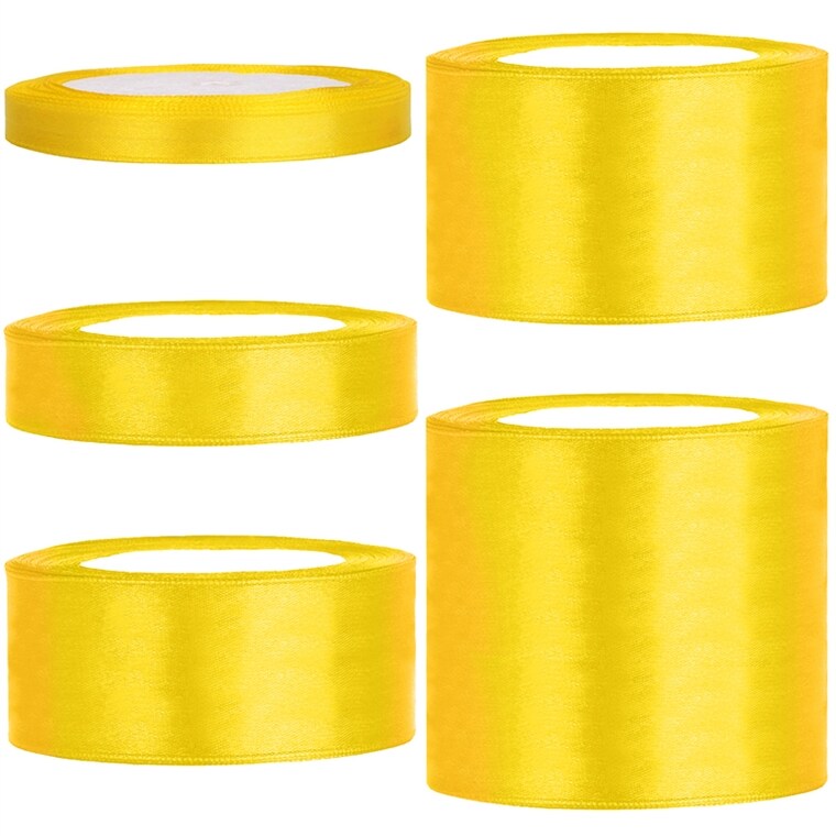 Product Image for Satengbånd, Gul 25 meter