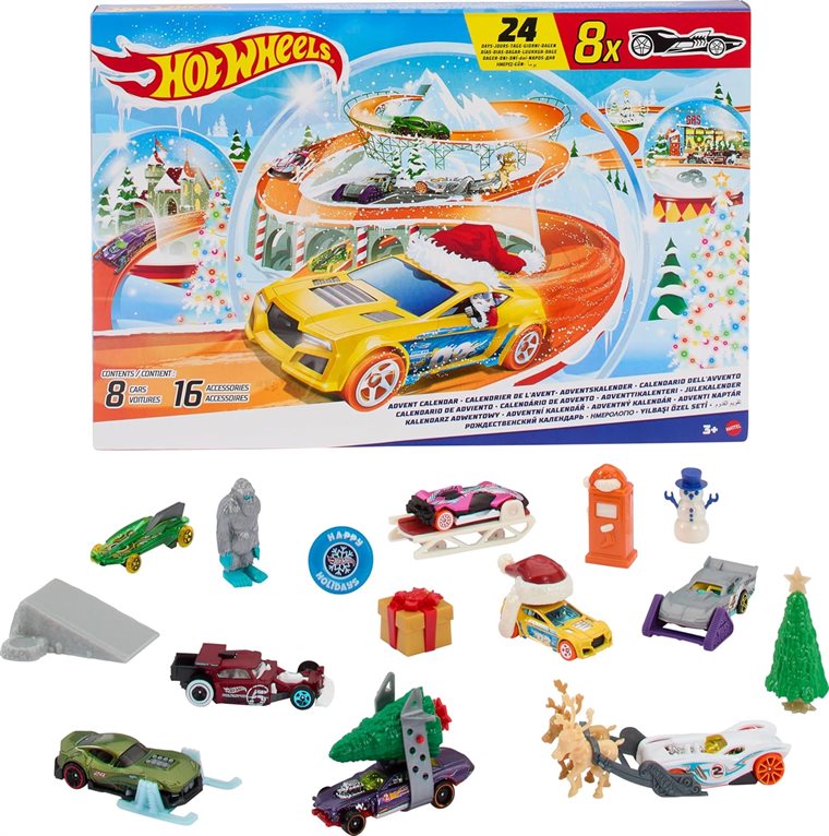 Product Image for Hot Wheels Julekalender