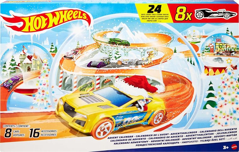 Product Image for Hot Wheels Julekalender