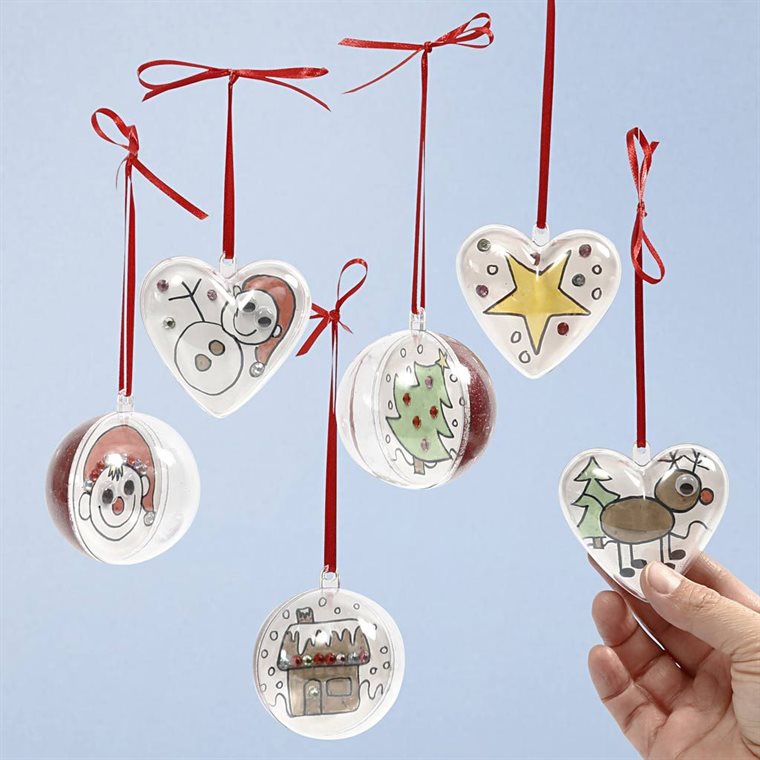 Product Image for DIY Hobbysett - Juletrekuler Hjerter