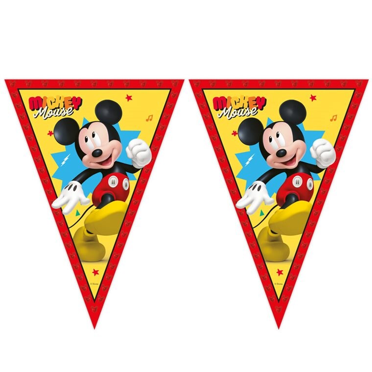Product Image for Mikke Mus - Flaggirlander av papir 230 cm