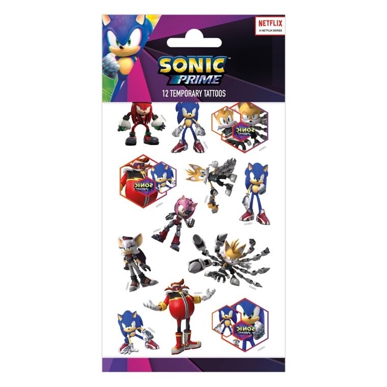 Product Image for Tatoveringer - Sonic the Hedgehog 12 stk.