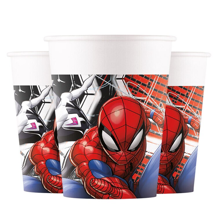 Product Image for Spider-Man Pappkopper 8 stk.