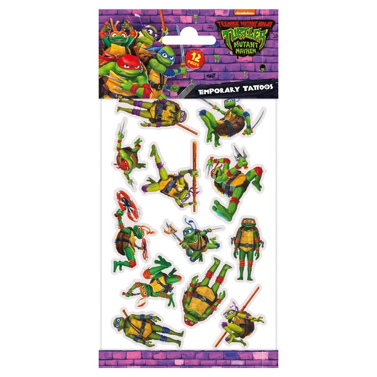 Product Image for Tatoveringer - Ninja Turtles 12 stk.