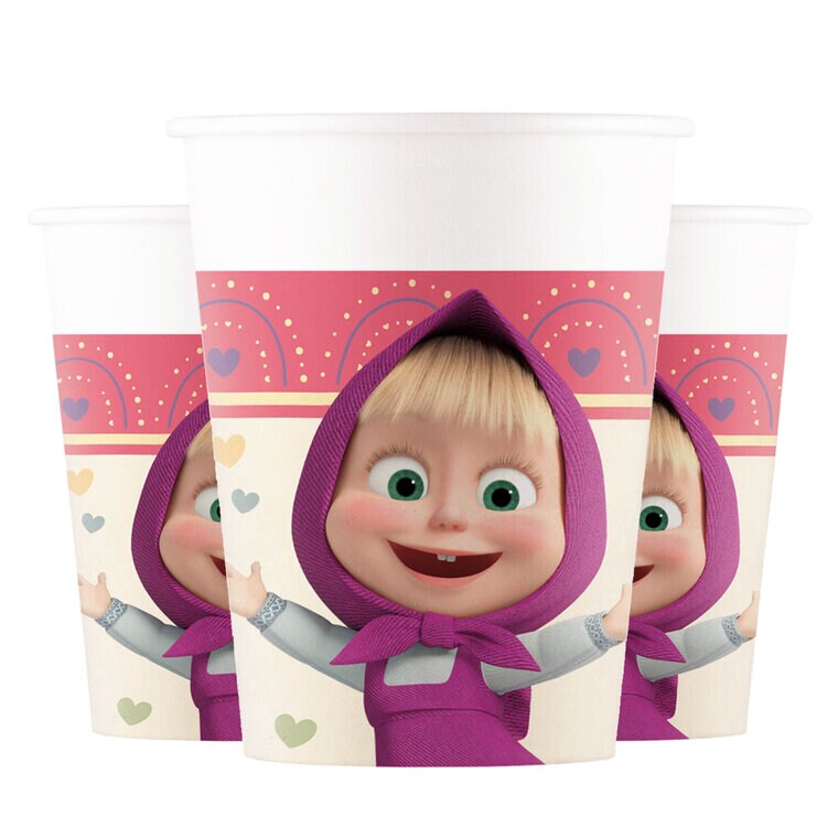 Product Image for Masha og Mishka - Pappkopper 8 stk.