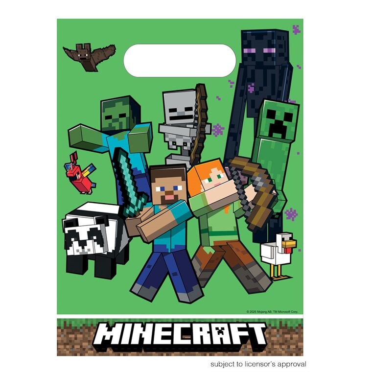 Product Image for Minecraft Godteposer 6 stk.