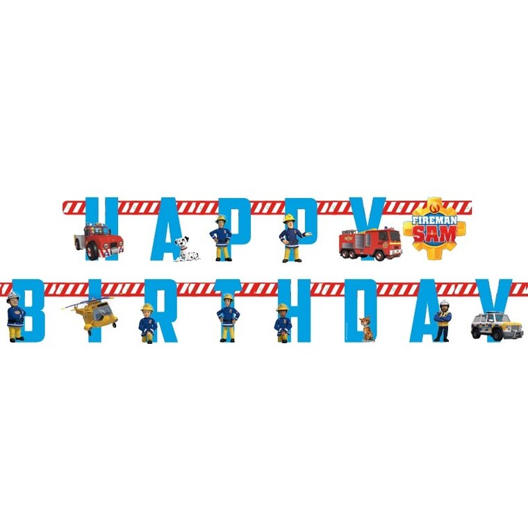 Product Image for Brannmann Sam - Girlander Happy Birthday 180 cm