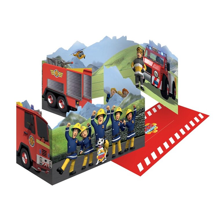 Product Image for Brannmann Sam - Invitasjoner med konvolutter 8 stk.