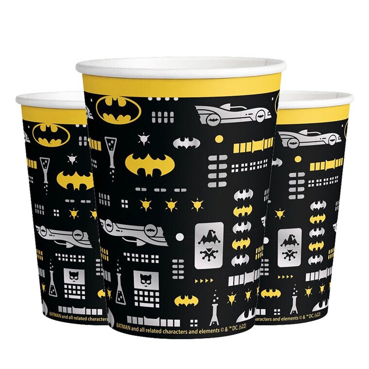 Product Image for Batman Hero - Pappkopper 8 stk.