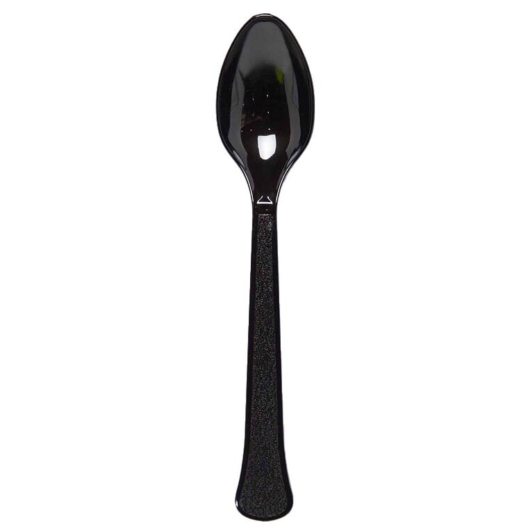 Product Image for Plastskjeer Svarte 24 stk