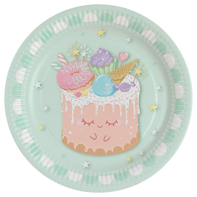Product Image for Crazy Cake - Tallerkener 8 stk.