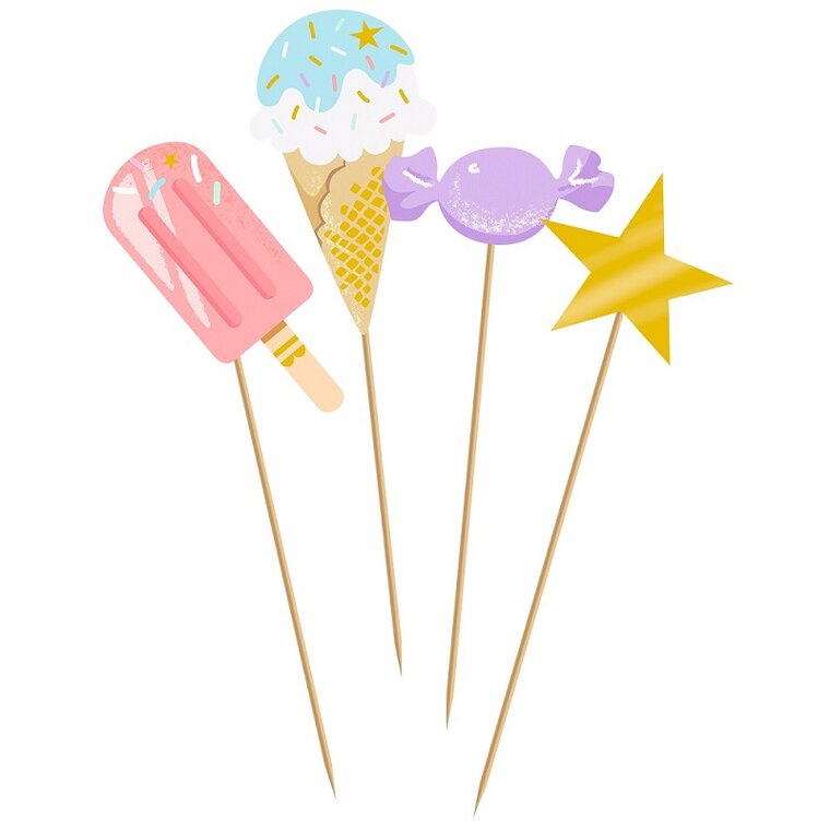 Product Image for Crazy Cake - Cake Toppers 8 stk.