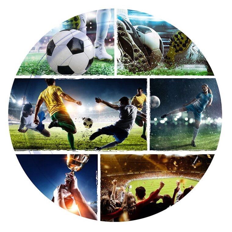 Product Image for Kick it! Fotball - Tallerkener 8 stk.