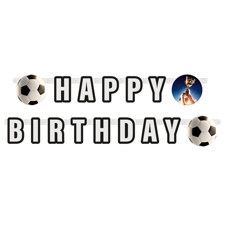Product Image for Kick it! Fotball - Girlander Happy Birthday 180 cm
