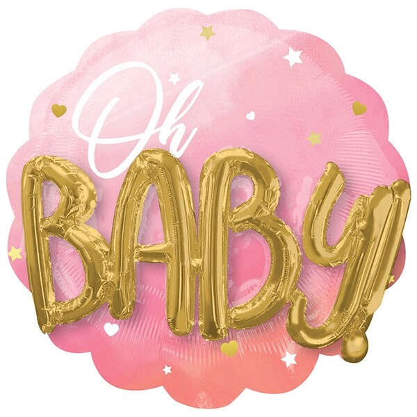 Product Image for Oh Baby Pink, Honeycomb med tassels