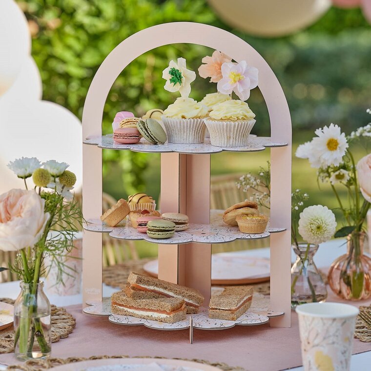 Product Image for Pink Floral - Afternoon Tea Kakestativ