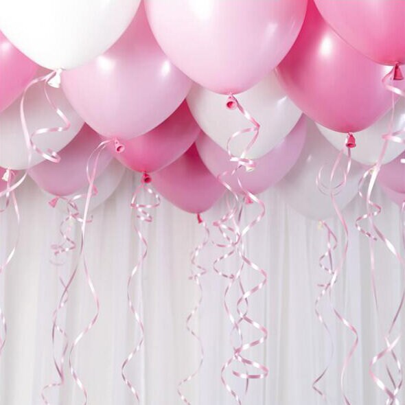 Product Image for Ballongsett til tak - Rosa