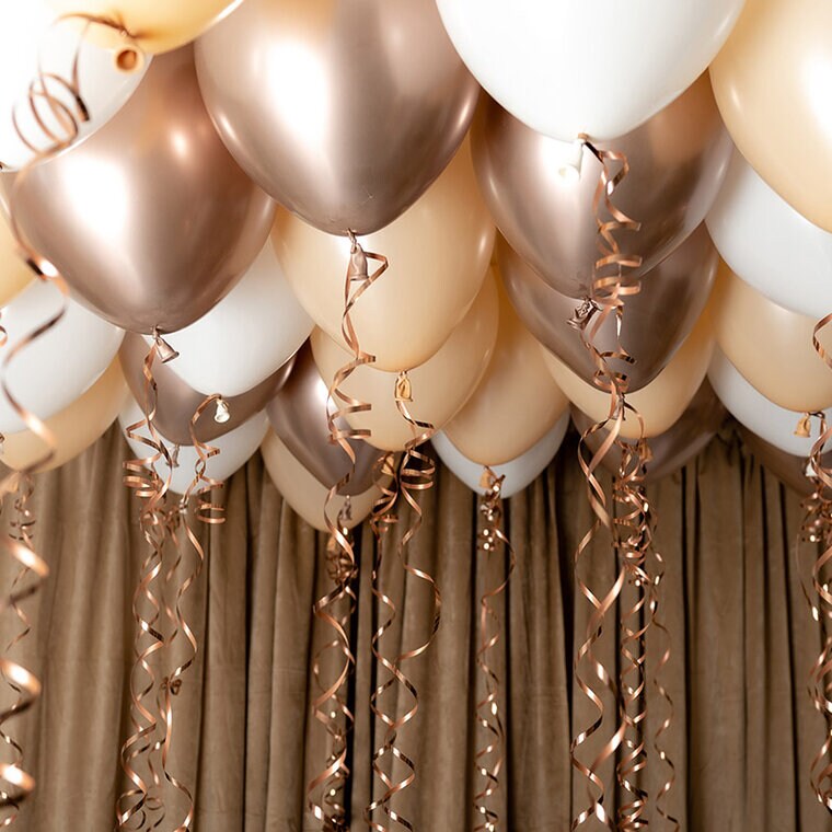 Product Image for Ballongsett til tak - Aprikos