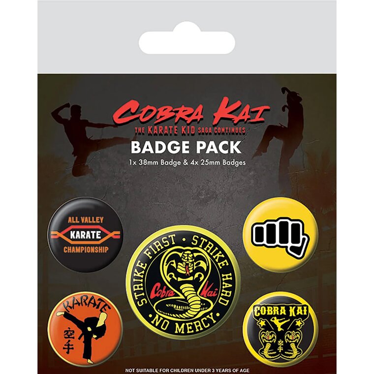 Product Image for Cobra Kai - Knapper 5 stk.