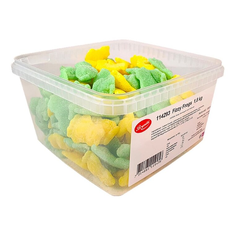 Product Image for Brynild Fizzy Frogs i Stor pakke 1,8 kg