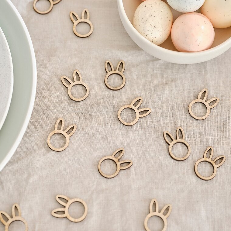 Product Image for Påskehare konfetti i tre