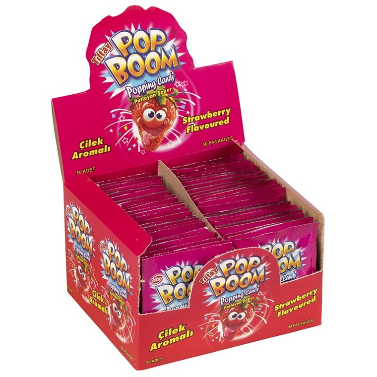 Product Image for Poppende Godteri - Jordbær