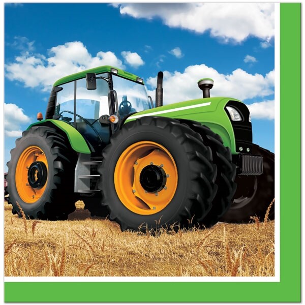 Product Image for Tractor Time - Servietter 16 stk.