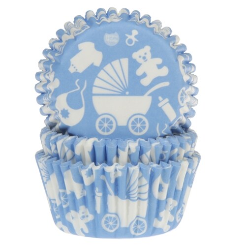 Product Image for House of Marie, Muffinsformer Baby blå 50 stk.