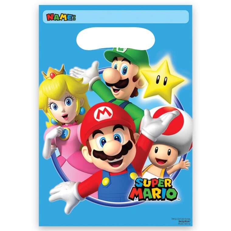 Product Image for Super Mario - Godteposer 8 stk.