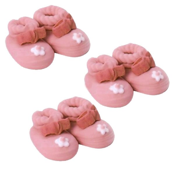 Product Image for Sukkerdekorasjoner, Rosa skor