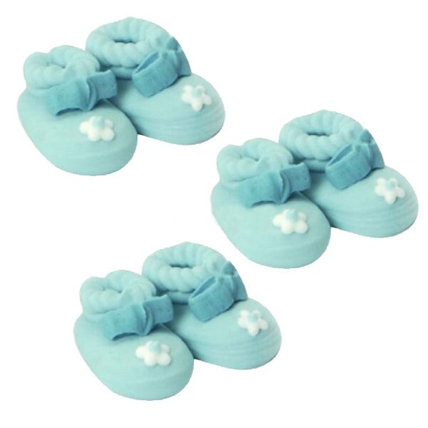 Product Image for Sukkerdekorasjoner, Blå skor