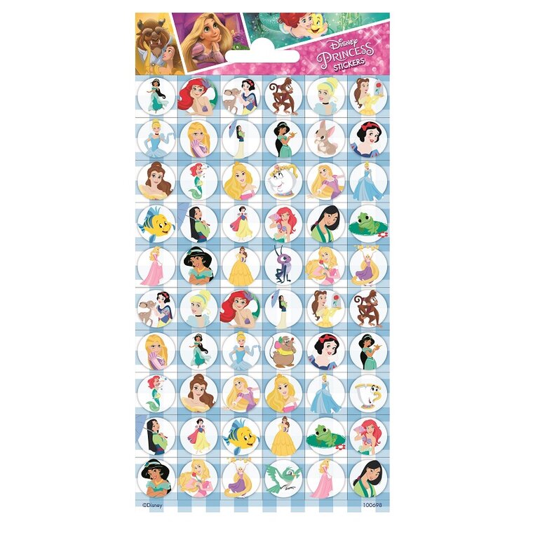 Product Image for Disney Prinsesser - Klistremerker 60 stk.