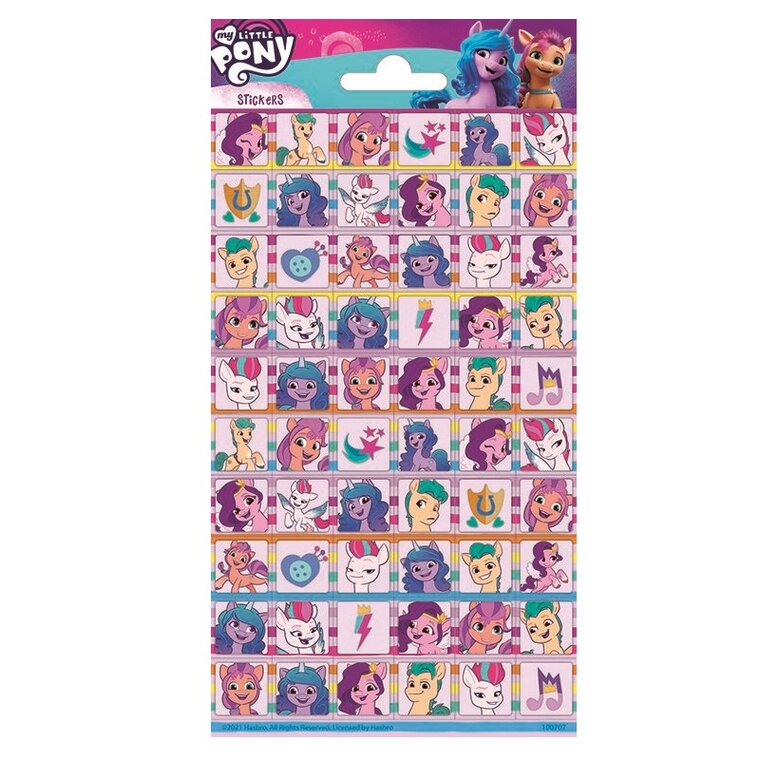 Product Image for My Little Pony - Klistremerker 60 stk.