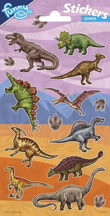 Product Image for Dinosaur - Klistremerker 15 stk.