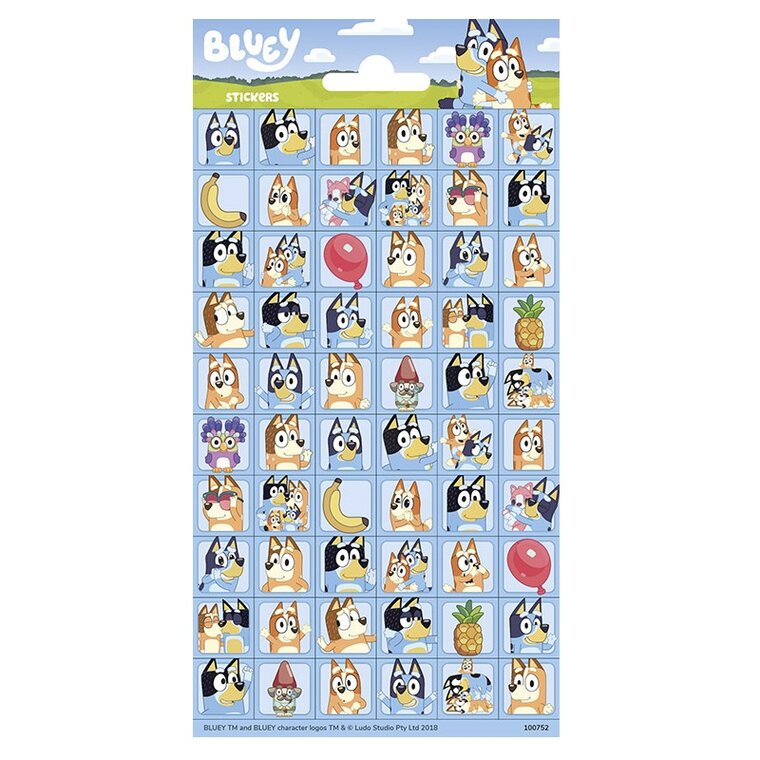Product Image for Bluey - Klistremerker 60 stk.