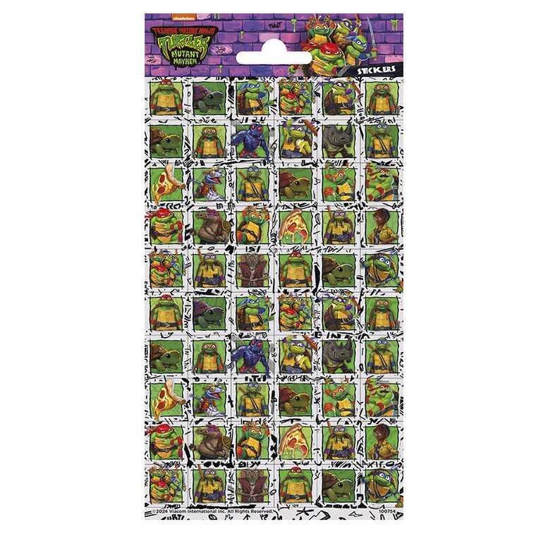 Product Image for Ninja Turtles - Klistremerker 60 stk.