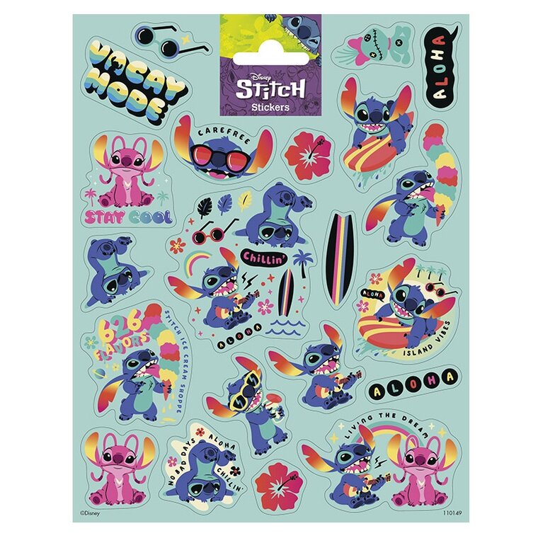 Product Image for Lilo & Stitch - Klistremerker 21 stk.
